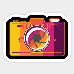 Classic Camera Collector Sticker